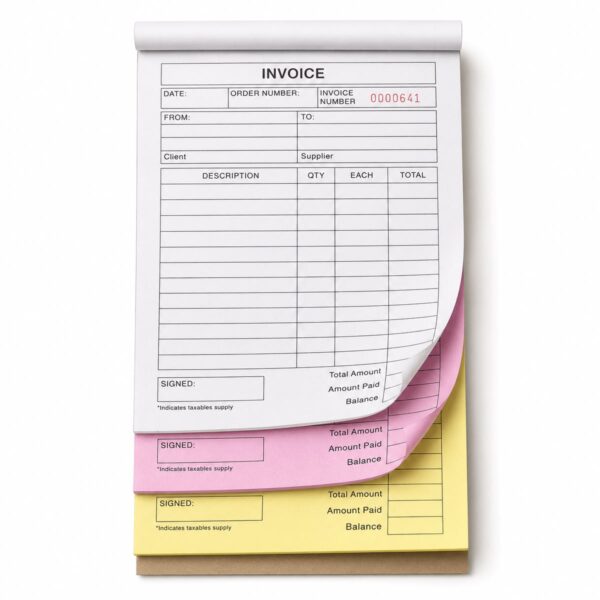 NCR Forms / Invoice Books